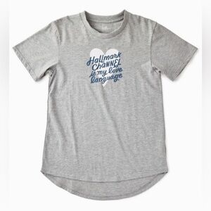 NWT Hallmark Channel is My Love Language T-Shirt